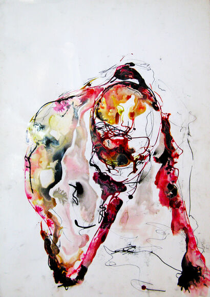 pensiero - a Paint Artowrk by Sara Saki
