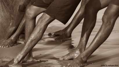 Rethem of legs  - a Photographic Art Artowrk by RUDRAYAN DUTTA