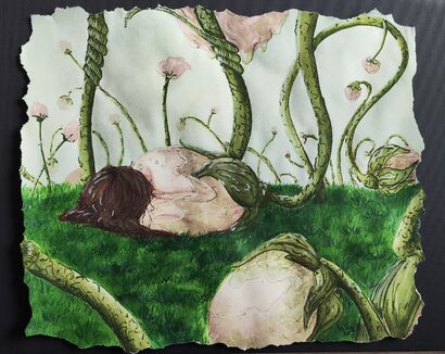 La naissance des femmes - a Paint Artowrk by Maedag