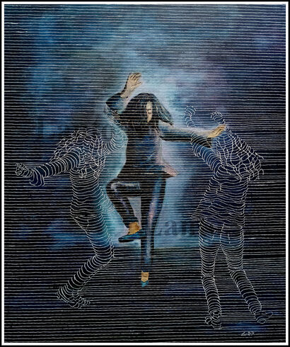 Mener la danse - A Paint Artwork by Lanto R.