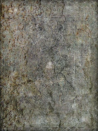 「A spirit dwelling in a petrified persian rugⅡ」  - a Photographic Art Artowrk by Toyonari Fukuta