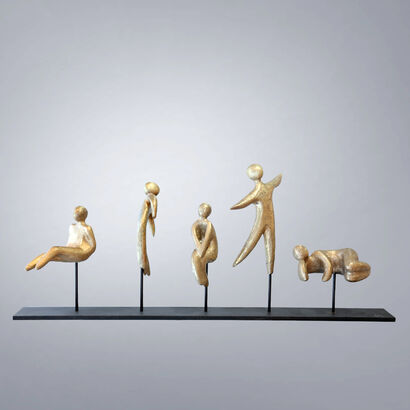 Etats d\'esprit - a Sculpture & Installation Artowrk by Liselotte Andersen
