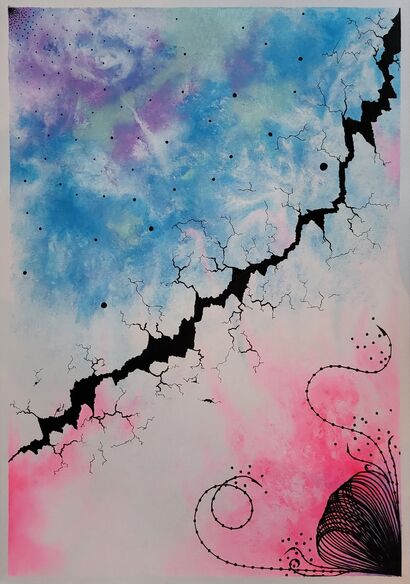 Beautiful fission - A Paint Artwork by Phoenix