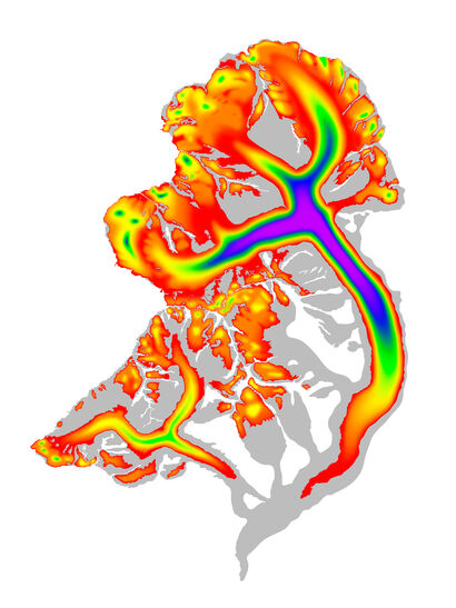 ‘Withered-Flower’ or ‘Great Aletsch Glacier’ - a Digital Graphics and Cartoon Artowrk by Yoso