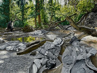 Rest In Peace - a Paint Artowrk by Masha-ibeanartist