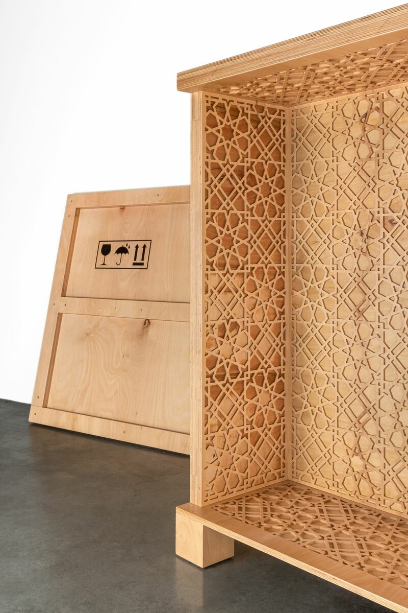 Crate box #7 - a Sculpture & Installation by farid rasulov