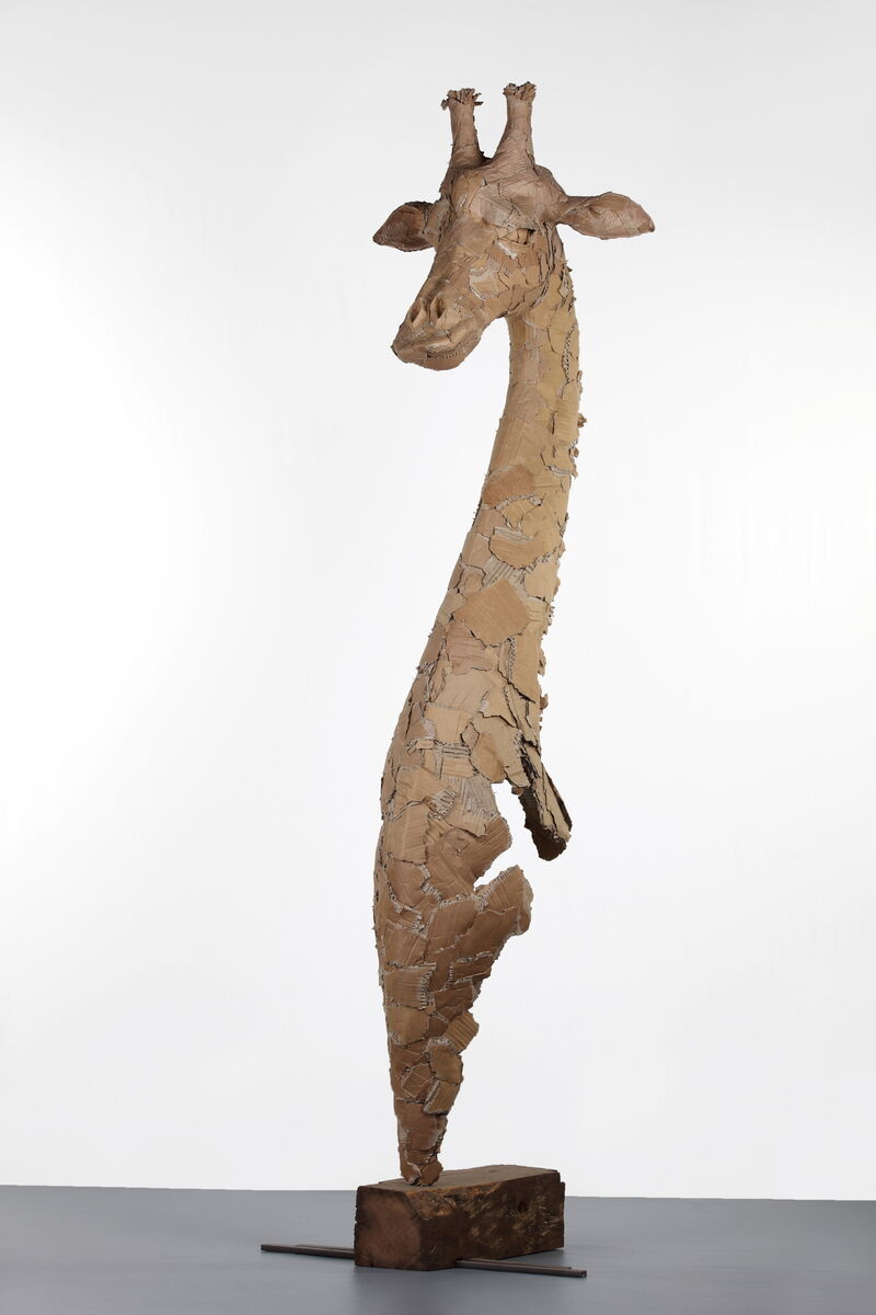 Caméléopard  - a Sculpture & Installation by Eric Montaux