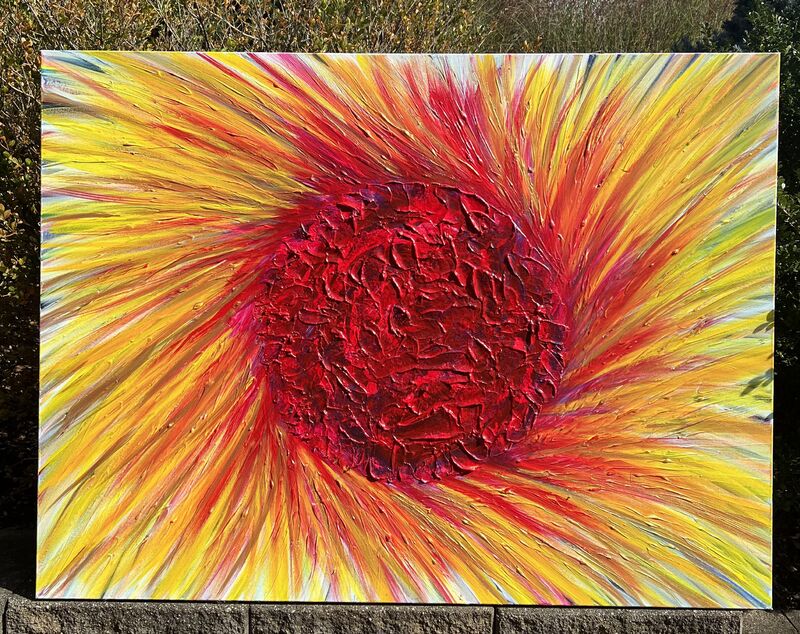 Sunburst - a Paint by Franco