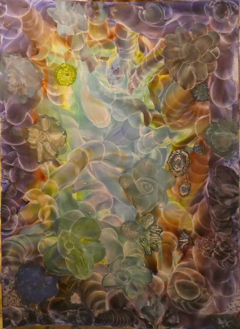 Deep consciousness - a Paint by Tatyana Amantis