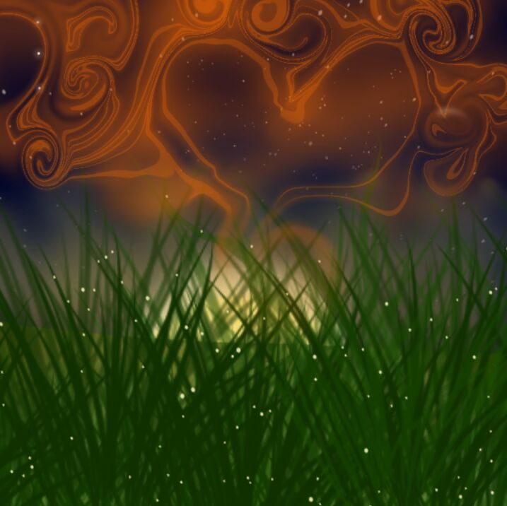 The magic in the sky - a Digital Art by Mint Mint