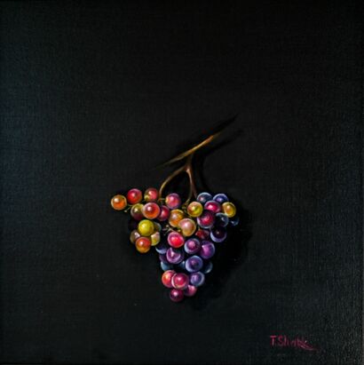 Bunch of grapes - a Paint Artowrk by Tanya Shark