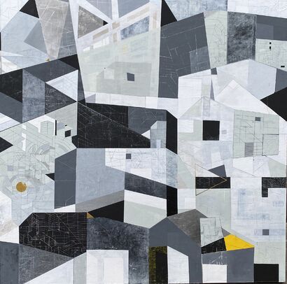 Invisible cities #10 - A Paint Artwork by Rebecca Olsen