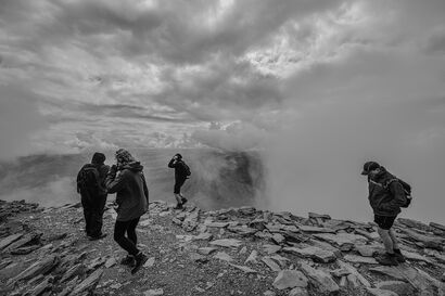 Gap in the Clouds - a Photographic Art Artowrk by Emma Petruzzelli