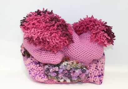 Purple Reef - A Sculpture & Installation Artwork by Marita Setas Ferro
