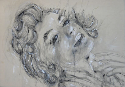 Marilyn - a Paint Artowrk by Sterk Susanne