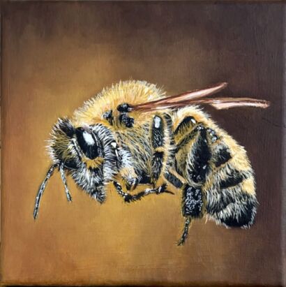 Wasp - A Paint Artwork by Christele Silva Art