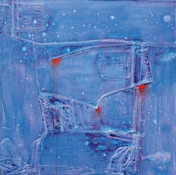 Everything is blue in this world - a Paint by Rishi  Seeruttun
