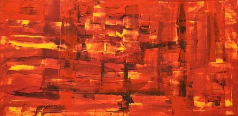 World on fire - Amazon - a Paint by Andrea Castello