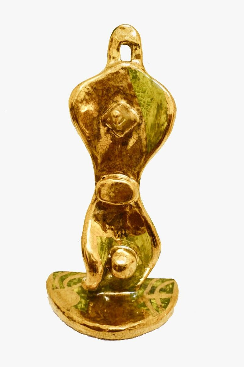Cavaliere d’oro - a Sculpture & Installation by ELIO FORTUNATO