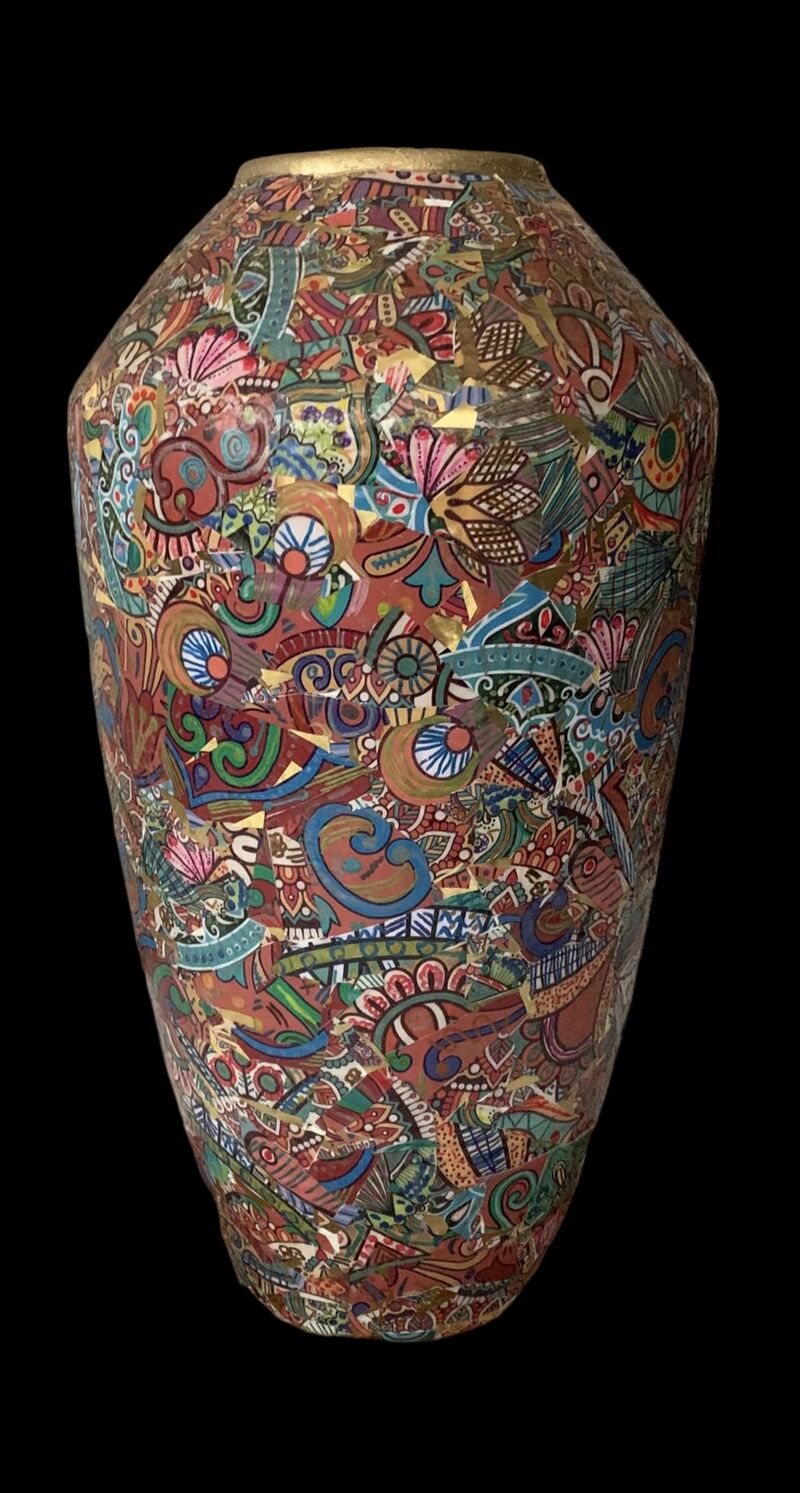 Watamu Vase from Pwani collection  - a Art Design by Lynn Achieng