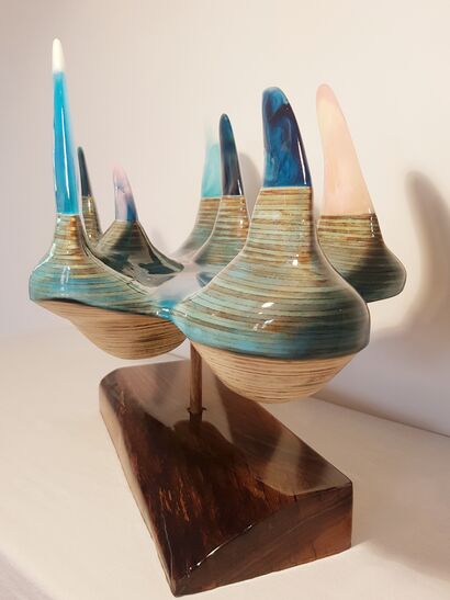 A Rising Swell - a Sculpture & Installation Artowrk by Adam Logie