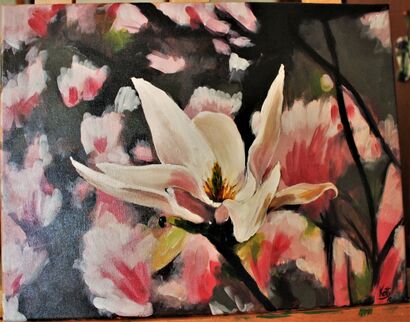 Magnolia - a Paint Artowrk by ketty Fuser