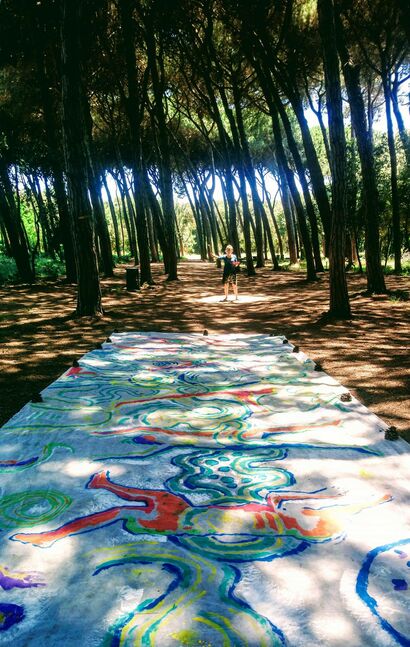 HEALING FOREST – RINASCERE CON GLI ALBERI - A Land Art Artwork by Indi Bella