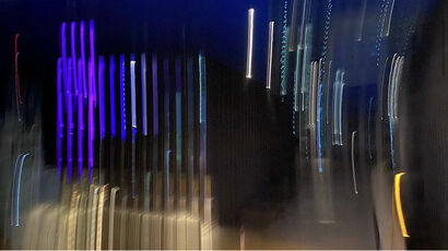 The magic of lights - Business architecture  - a Photographic Art Artowrk by diana