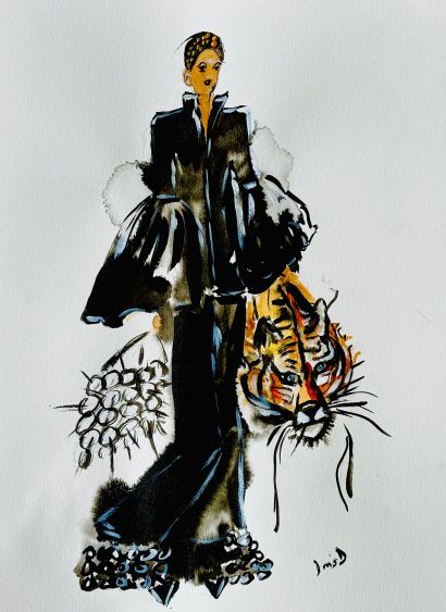 Tiger - A Paintings Artwork by Doris D