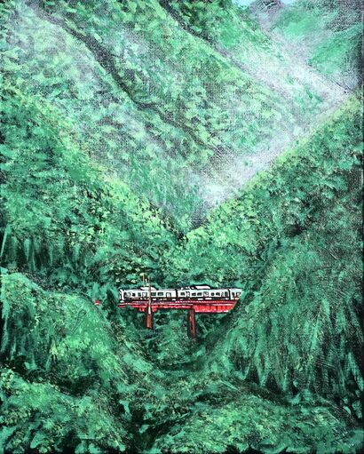 The Meaning of Travel - a Paint Artowrk by HsunArt