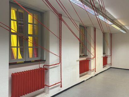 Innen und außen - a Sculpture & Installation Artowrk by Eva Mangold