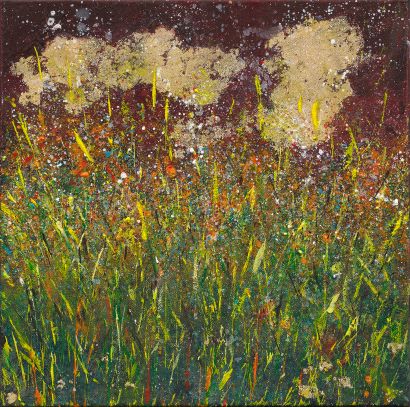 Promise of Crimson Grove  - a Paint Artowrk by Jenny