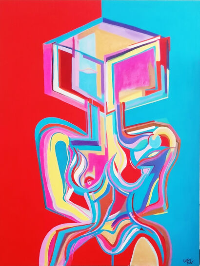 Vacuum - A Paint Artwork by Cristina krab