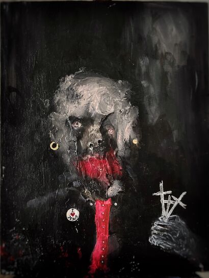 The Black Bastard - a Paint Artowrk by Paolo Di Diego