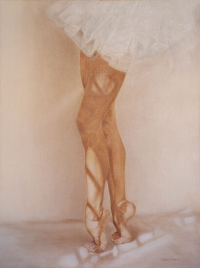 Ballerina - A Paint Artwork by Barbara Furfari