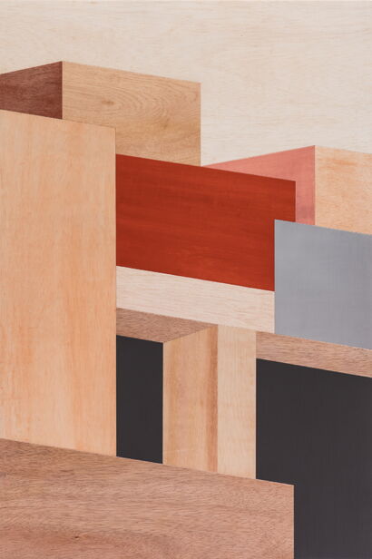Structure-Shelf (Struttura-Scaffale) - a Paint Artowrk by jaewon choi