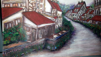 Colmar, - a Paint Artowrk by Martha Rojas
