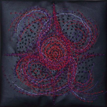 Variation in Violet - a Paintings Artwork by Renate Motycka