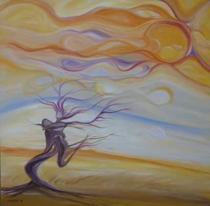 L'abbraccio - a Paint Artwork by giulia martino