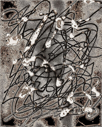 Spinning Mind - a Photographic Art Artowrk by Murae Van Reede Van Oudtshoorn