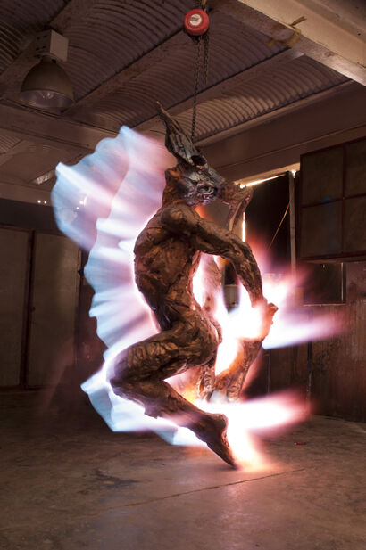 Trans-Figure Blaze - A Photographic Art Artwork by José  Ventura