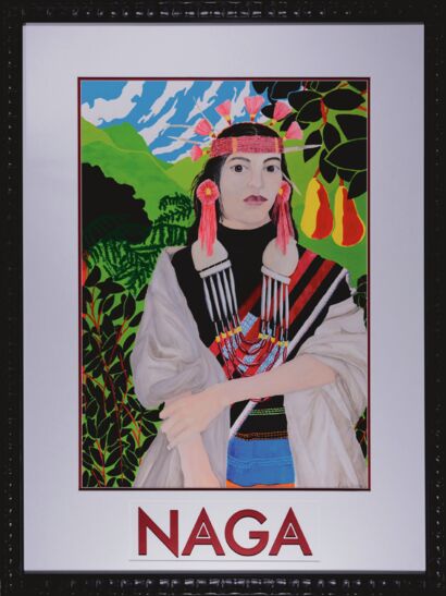 Naga - a Paint Artowrk by Amy Zaleta-Martinez