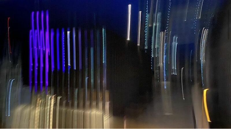 The magic of lights - Business architecture  - a Photographic Art by diana