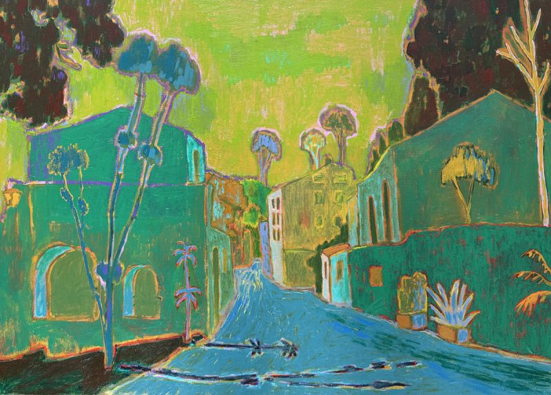 Somewhere Our Childhood Is Still Walking Home - a Paintings by Jasper van den Ham