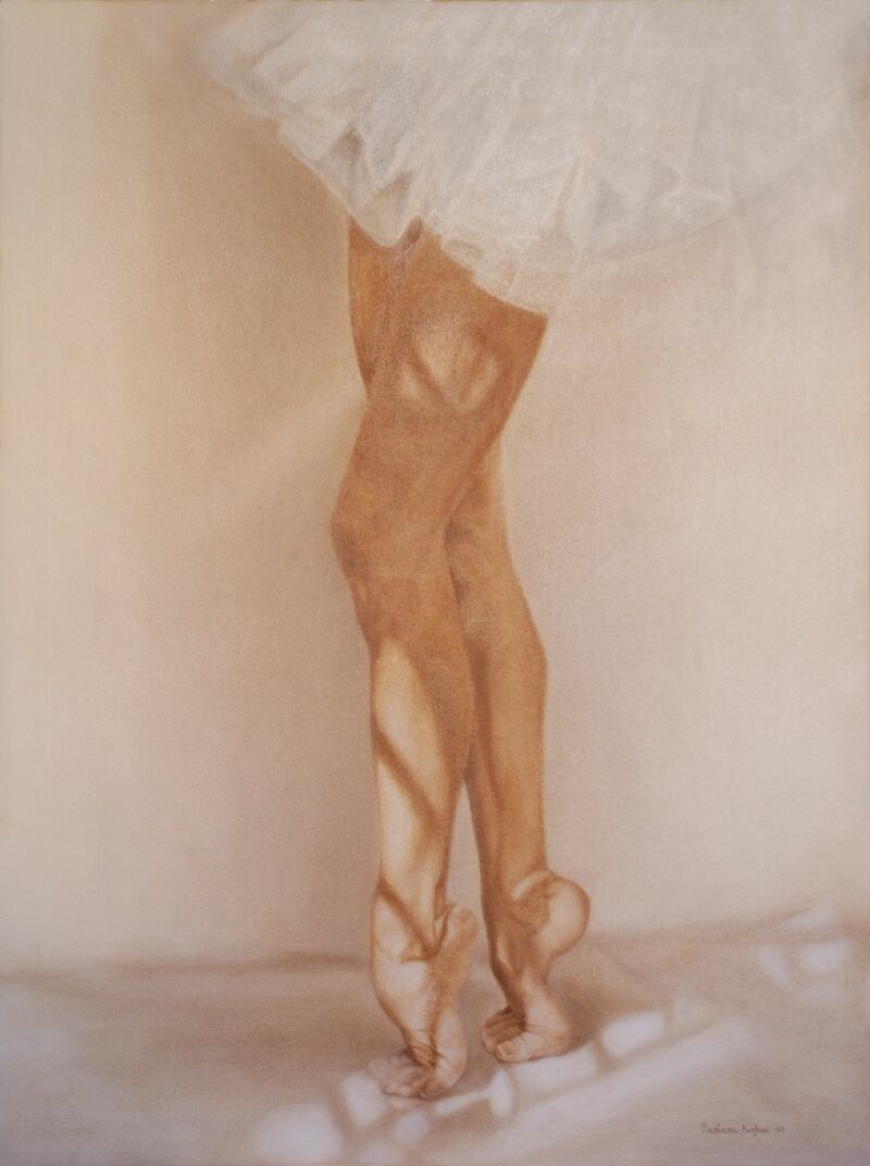 Ballerina - a Paint by Barbara Furfari