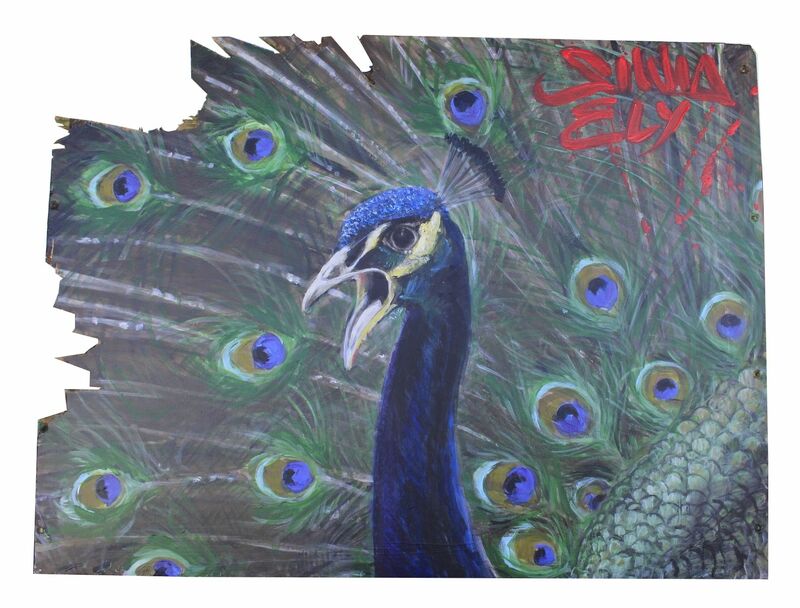 Peacock - a Paint by Silviaely