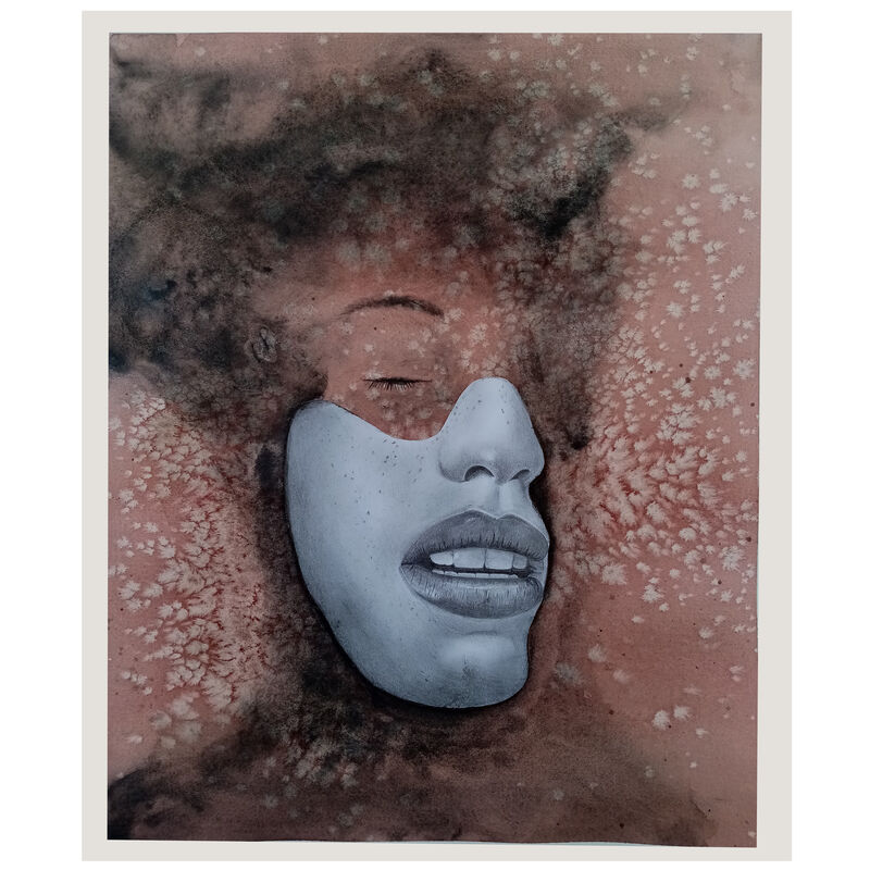 Rising woman - a Paint by ELENA ZANFANTI