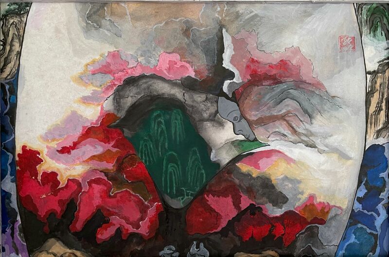 Female landscape - a Paint by Moye