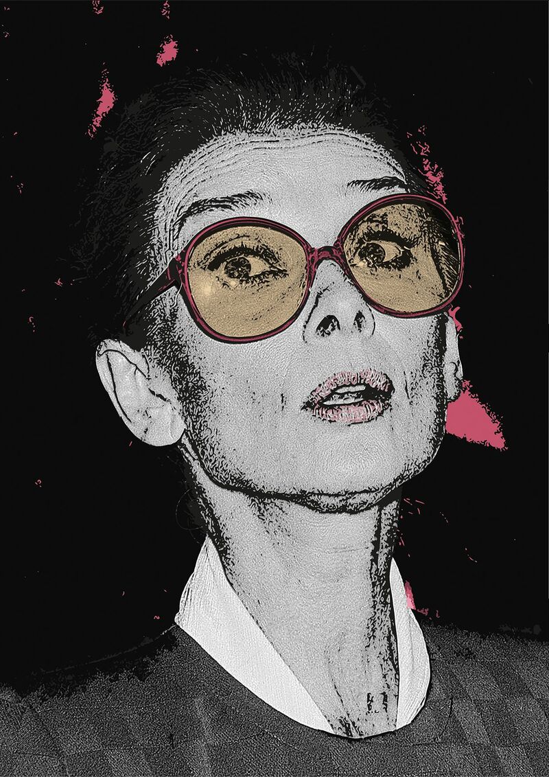Audrey - a Digital Art by silvia Prampolini