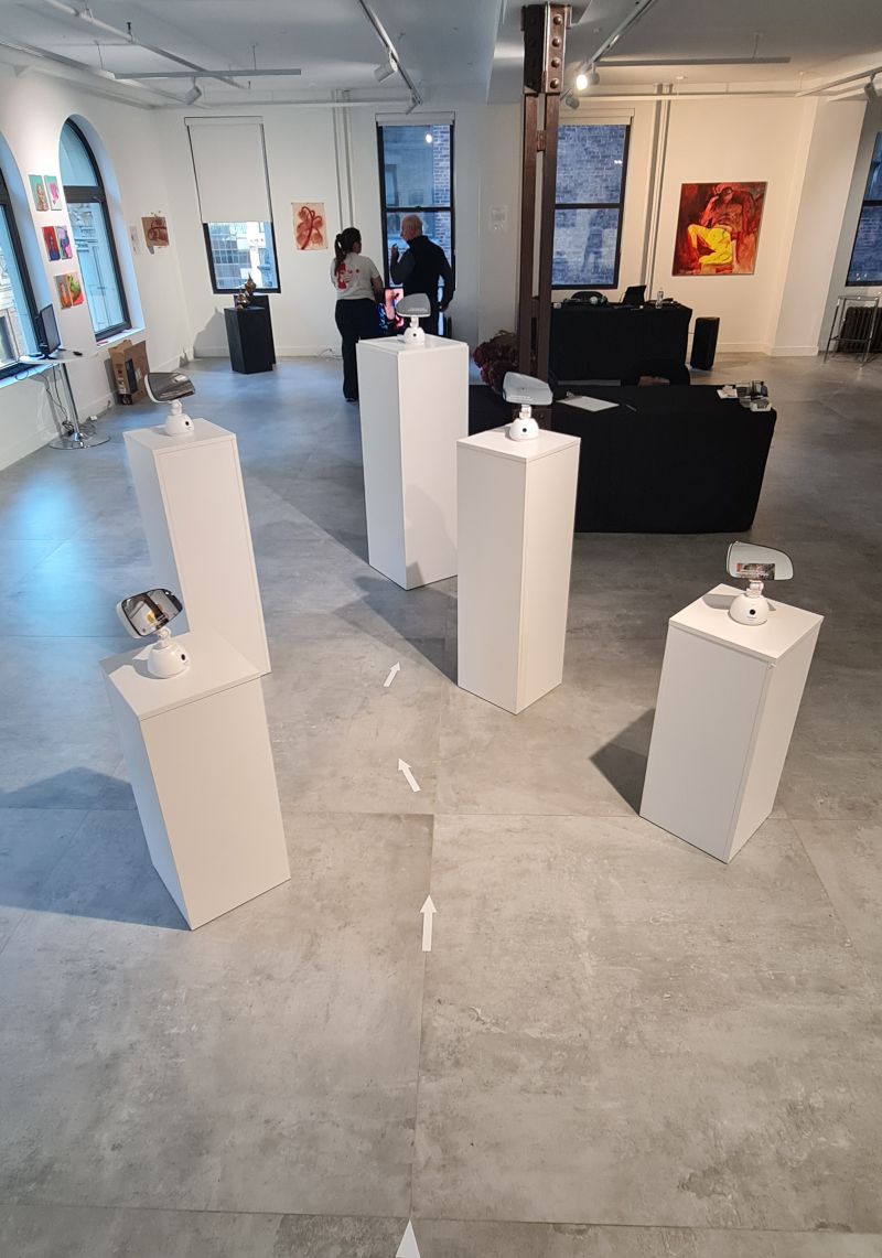 Rearview Memories - a Sculpture & Installation by Oana Stirbu